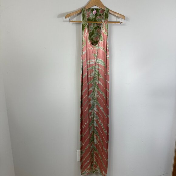 Young Fabulous & Broke Maxi Tie Dye Tank Dress Women's Size S - Picture 12 of 13
